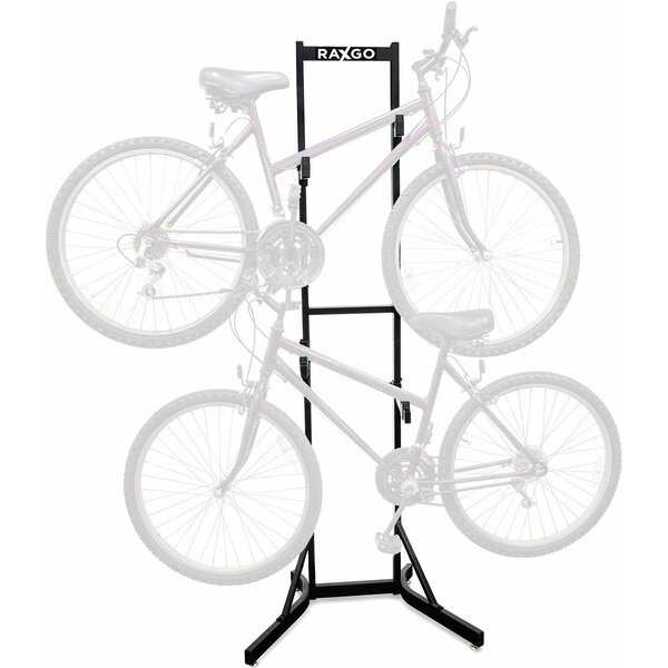 Costway freestanding best sale gravity bike stand